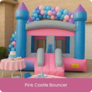 Bounce Houses Pink Castle Bouncer