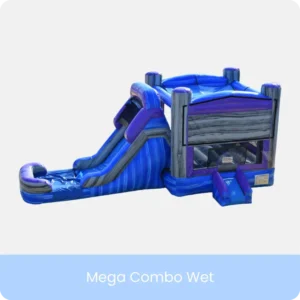 Water Slide Mega Combo Wet