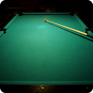 Pool table for events
