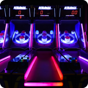 Skee-Ball arcade lanes
